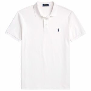 Ralph Lauren Men's Classic Fit White Polo Shirt